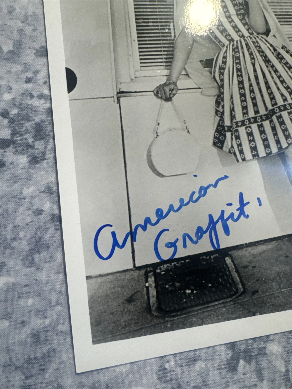 8 X 10 Autographed Photo Candy Clark American Graffiti Vintage Movie Photograph, изображение 3