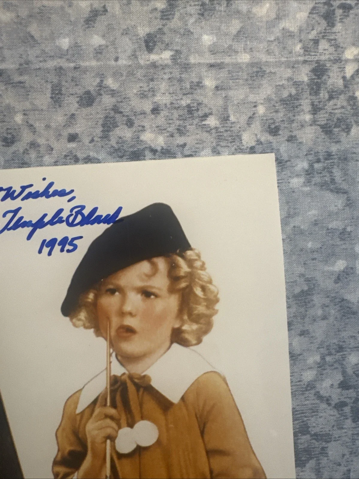 8 X 10 Autographed Photo Shirley Temple Vintage Movie Star, изображение 4