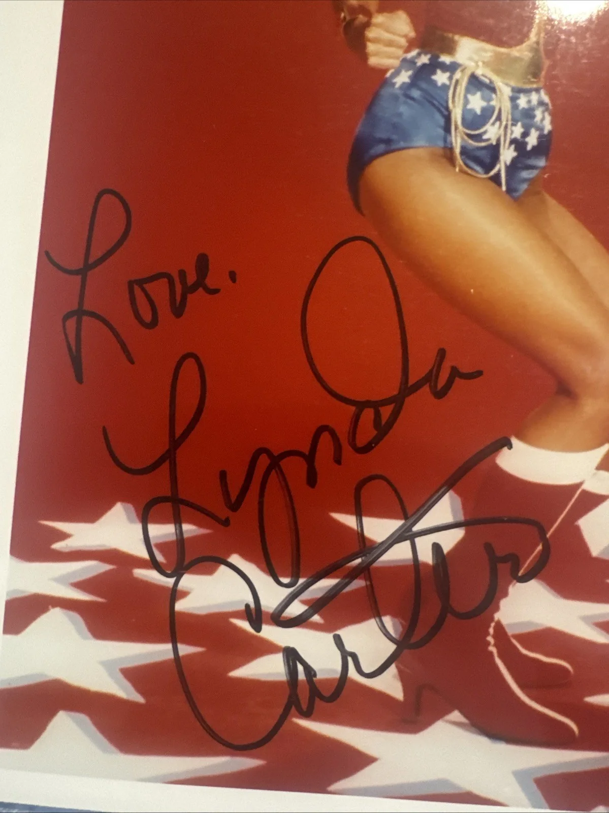 8 X 10 Autographed Photo Lynda Carter Wonder Woman Studio Photograph, image 2