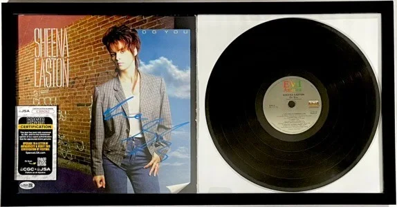 Sheena Easton — Sheena Easton Signed Do You Vinyl LP Record Framed Display Autograph JSA COA, изображение 2