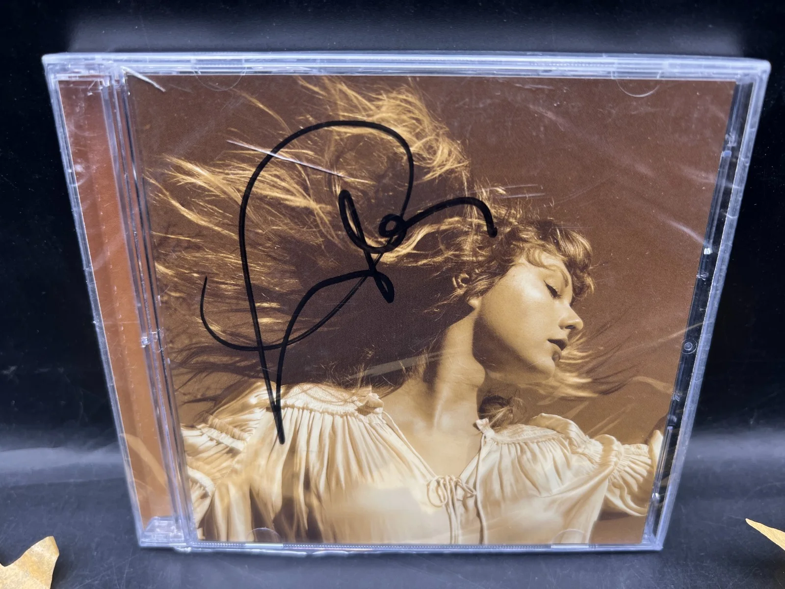 LONG Taylor Swift Signed Autograph Fearless Taylor's Version CD Album NEW SEALED, image 2