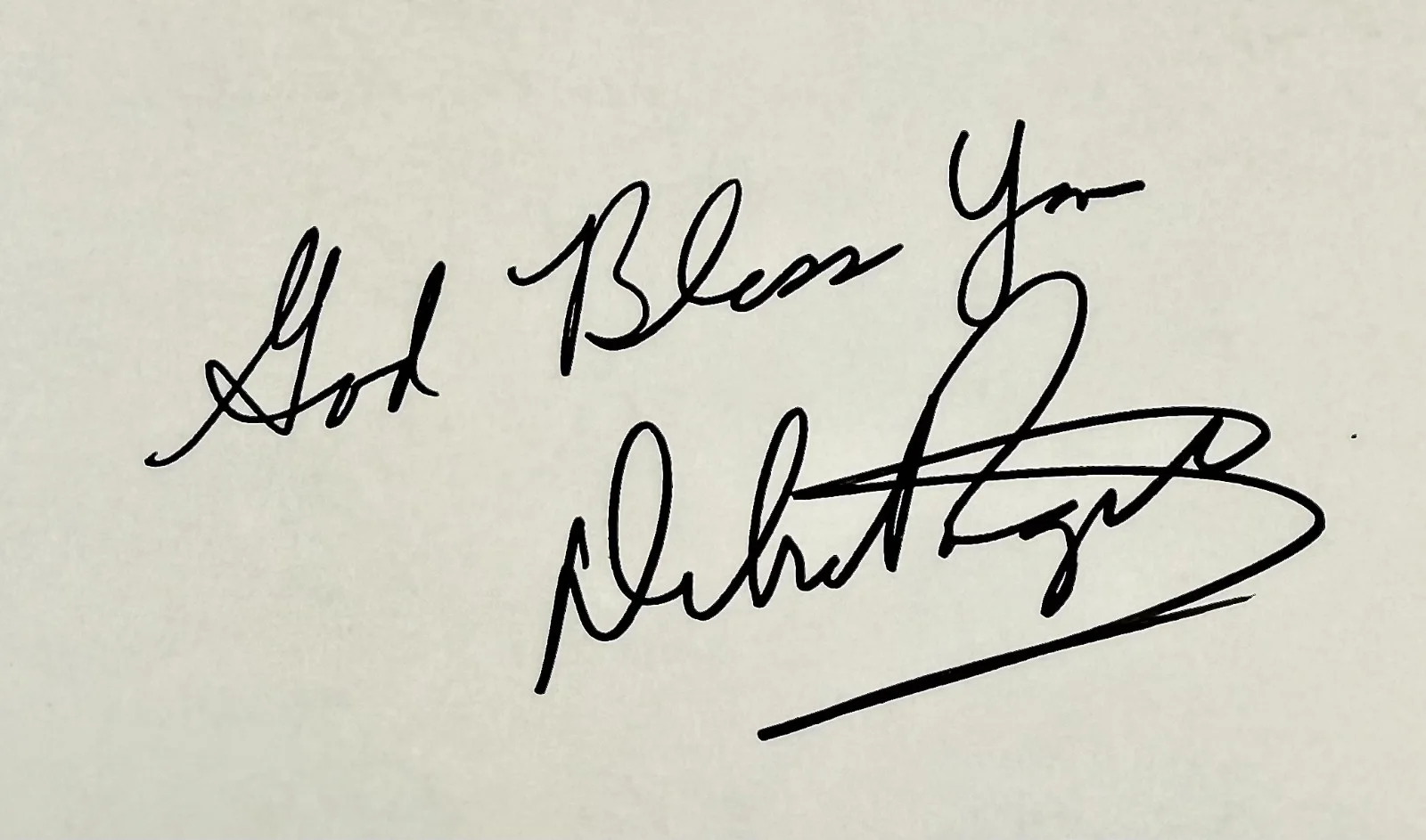 Debra Paget — DEBRA PAGET Signed Autograph 4x6 INDEX CARD The Ten Commandments LOVE ME TENDER, изображение 2