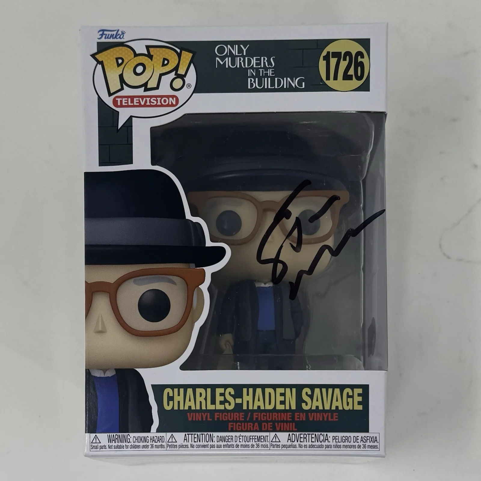 Steve Martin — Steve Martin Signed Only Murders in the Building Charles-Haden Savage Funko BAS, изображение 2