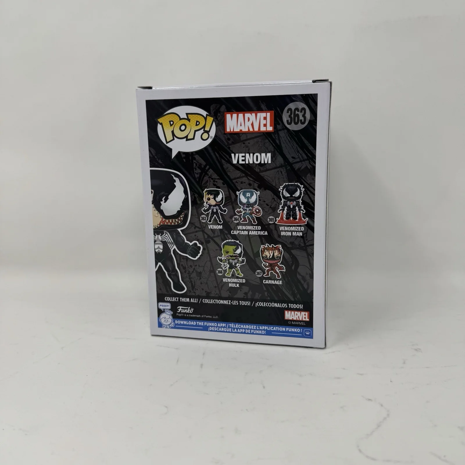 Tom Hardy — Tom Hardy Signed Venom Funko Pop Marvel Venom 363 Autograph Beckett COA, изображение 4