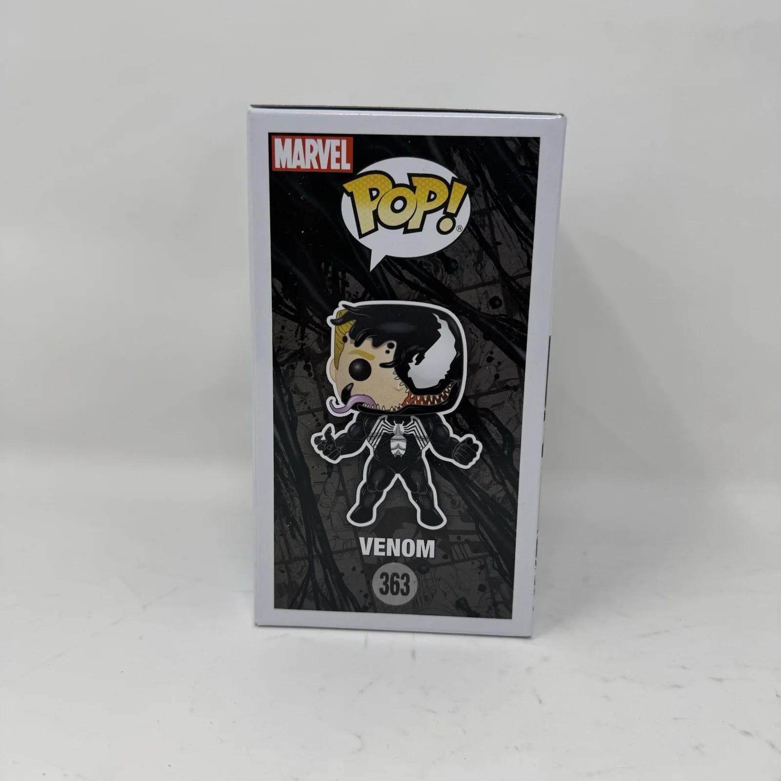 Tom Hardy — Tom Hardy Signed Venom Funko Pop Marvel Venom 363 Autograph Beckett COA, image 5