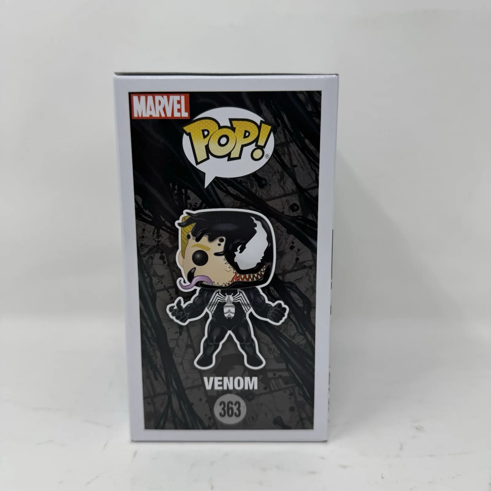 Tom Hardy — Tom Hardy Signed Venom Funko Pop Marvel Venom 363 Autograph Beckett COA, image 5