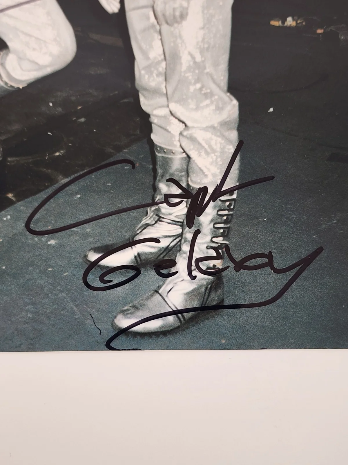 Richard Herd — Richard Herd "Quantum Leap" Capt Galaxy Photo Signed Autographed Future Boy ep., image 4