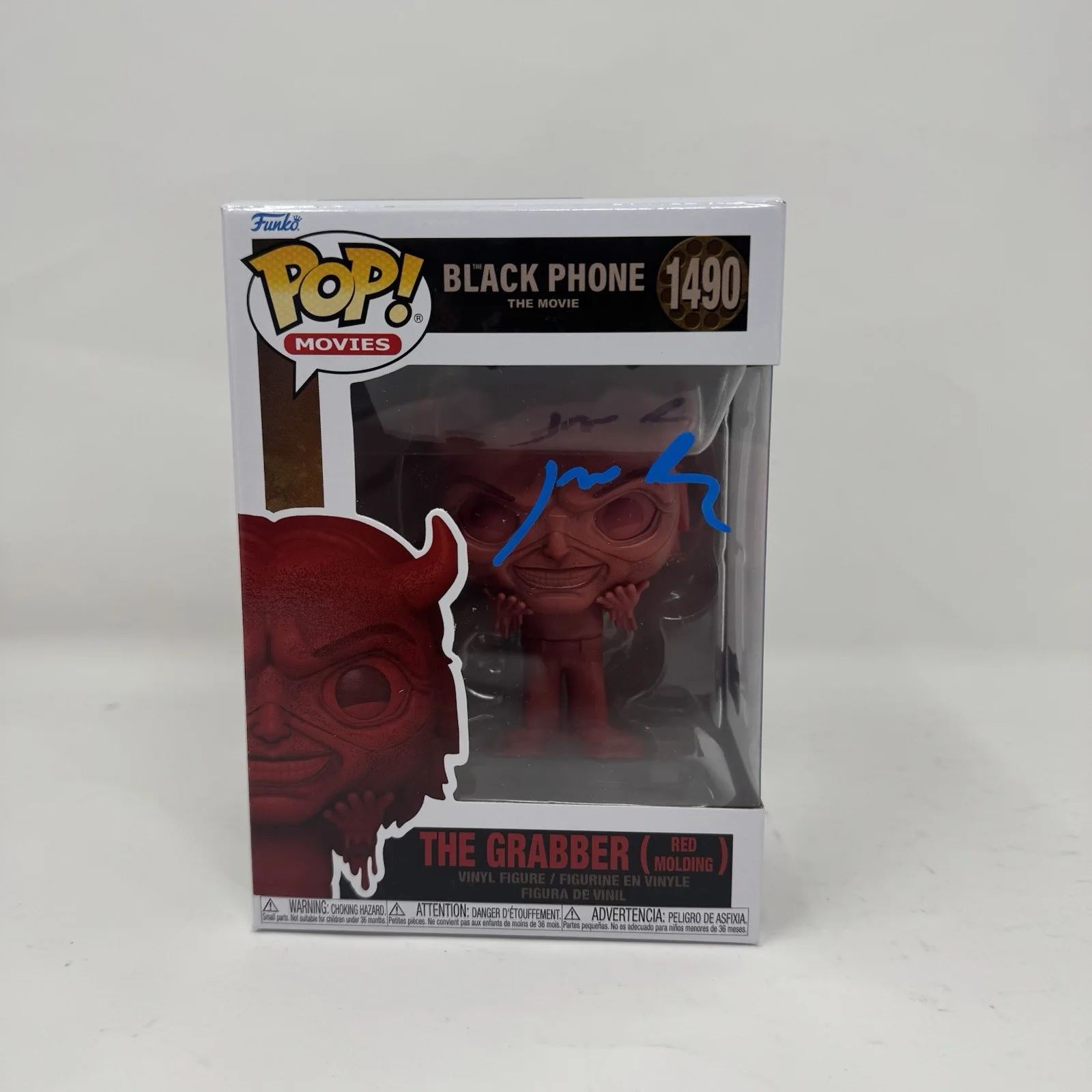 Jason Blum — Jason Blum Signed The Black Phone The Grabber Funko Pop Horror Producer Beckett, изображение 2