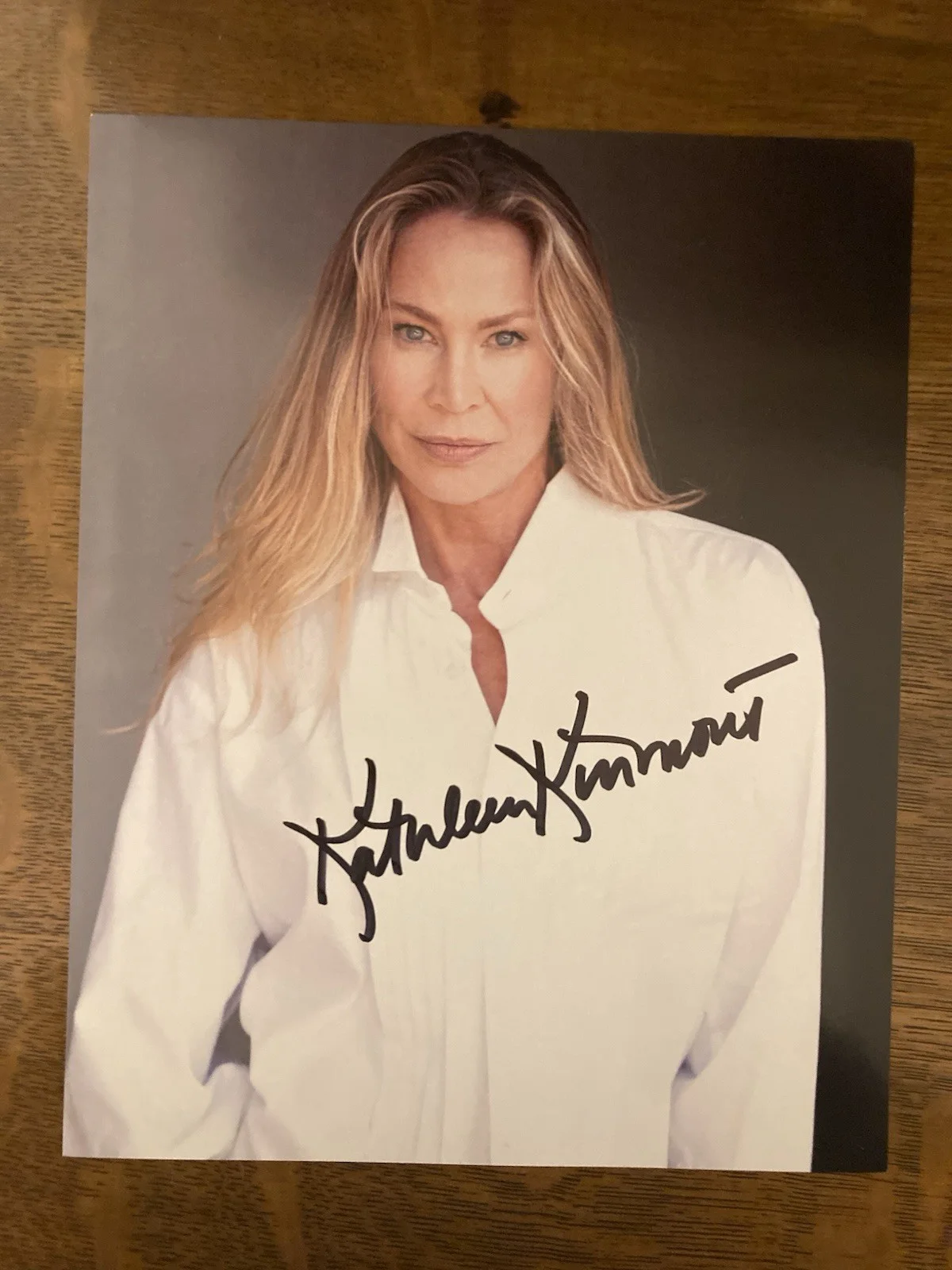 Kathleen Kinmont — Kathleen Kinmont Autograph Photo 8x10 Movie Actor Film Signed Horror