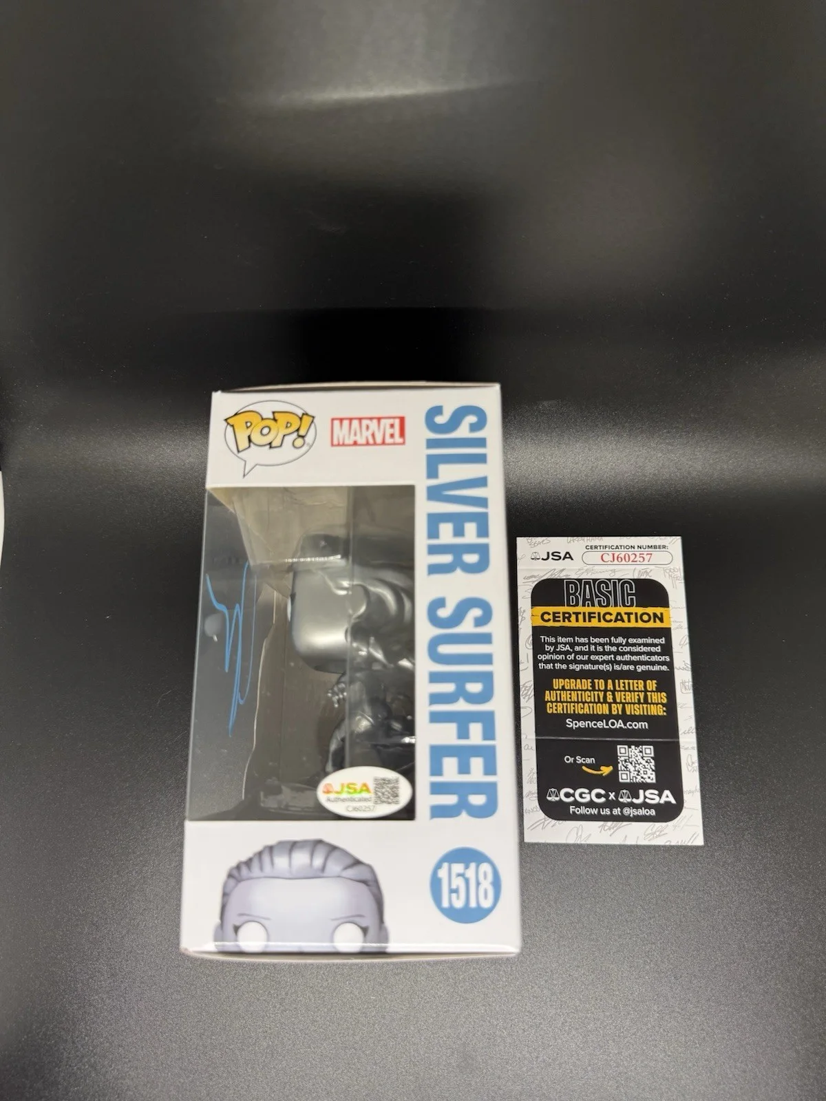 Julia Garner — JULIA GARNER signed FUNKO POP Silver Surfer JSA Authenticated FANTASTIC FOUR, image 5