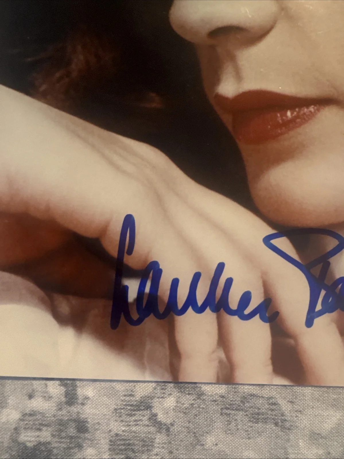 8 X 10 Autographed Photo Lauren Bacall Vintage Movie Studio Still, изображение 2