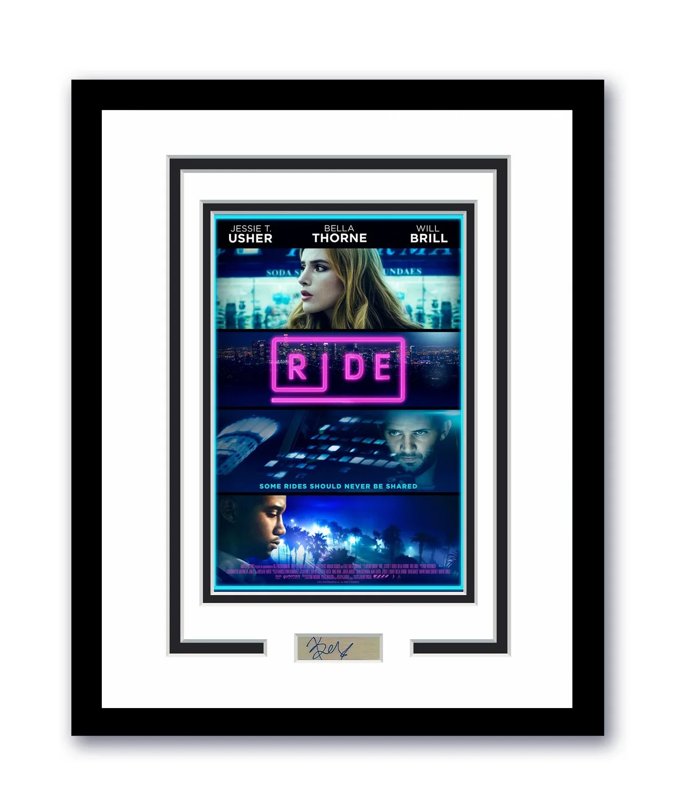 Bella Thorne — Bella Thorne Autographed Signed 11x14 Framed Photo Ride ACOA