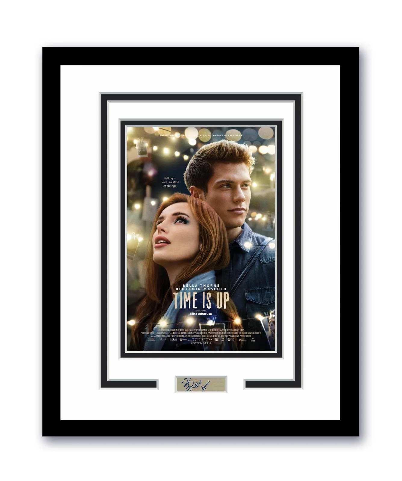 Bella Thorne — Bella Thorne Autographed Signed 11x14 Framed Photo Time Is Up ACOA