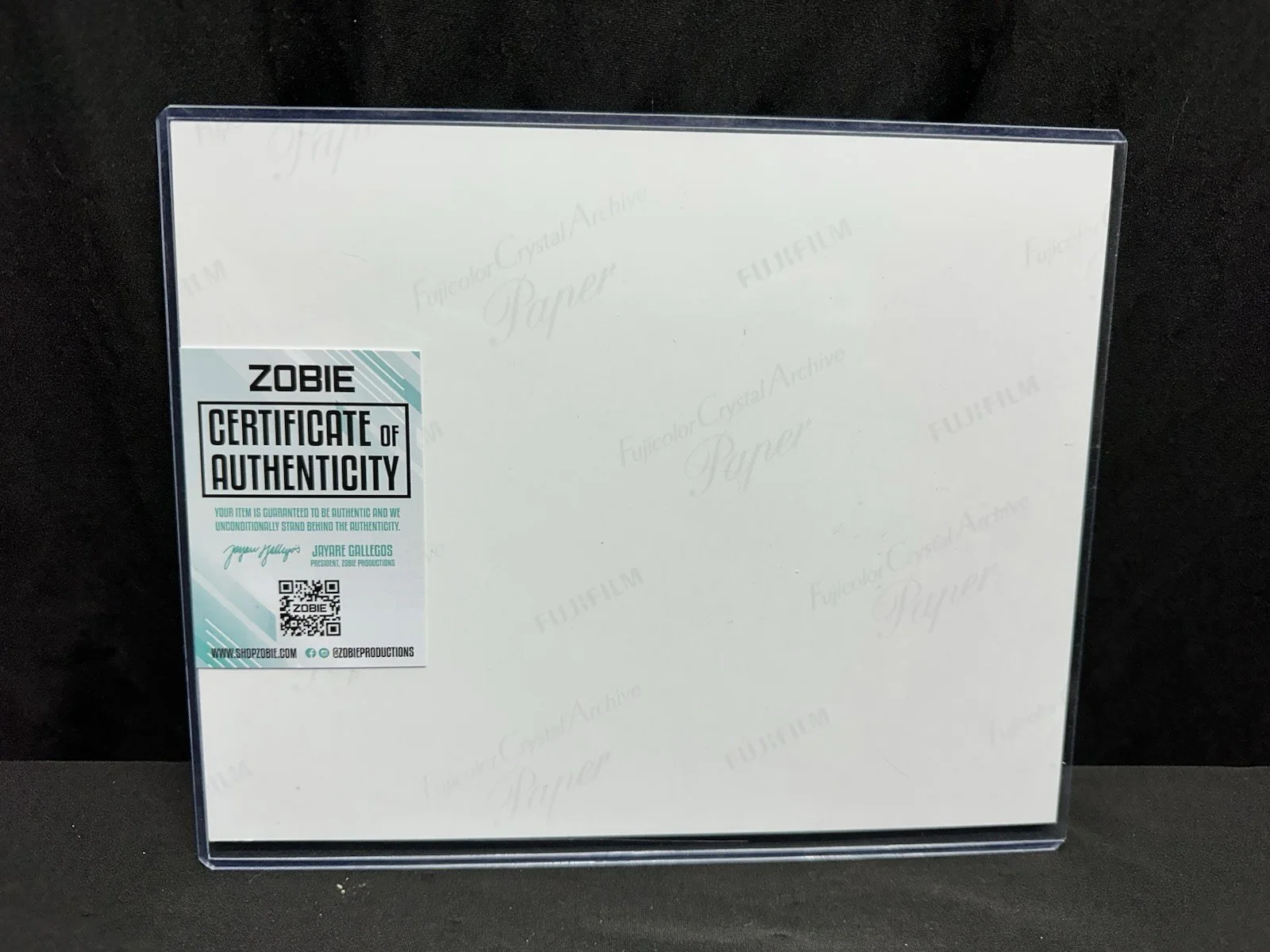 Silvia Grace Crim Signed The Hunt 8x10 PHOTO Zobie COA, изображение 2