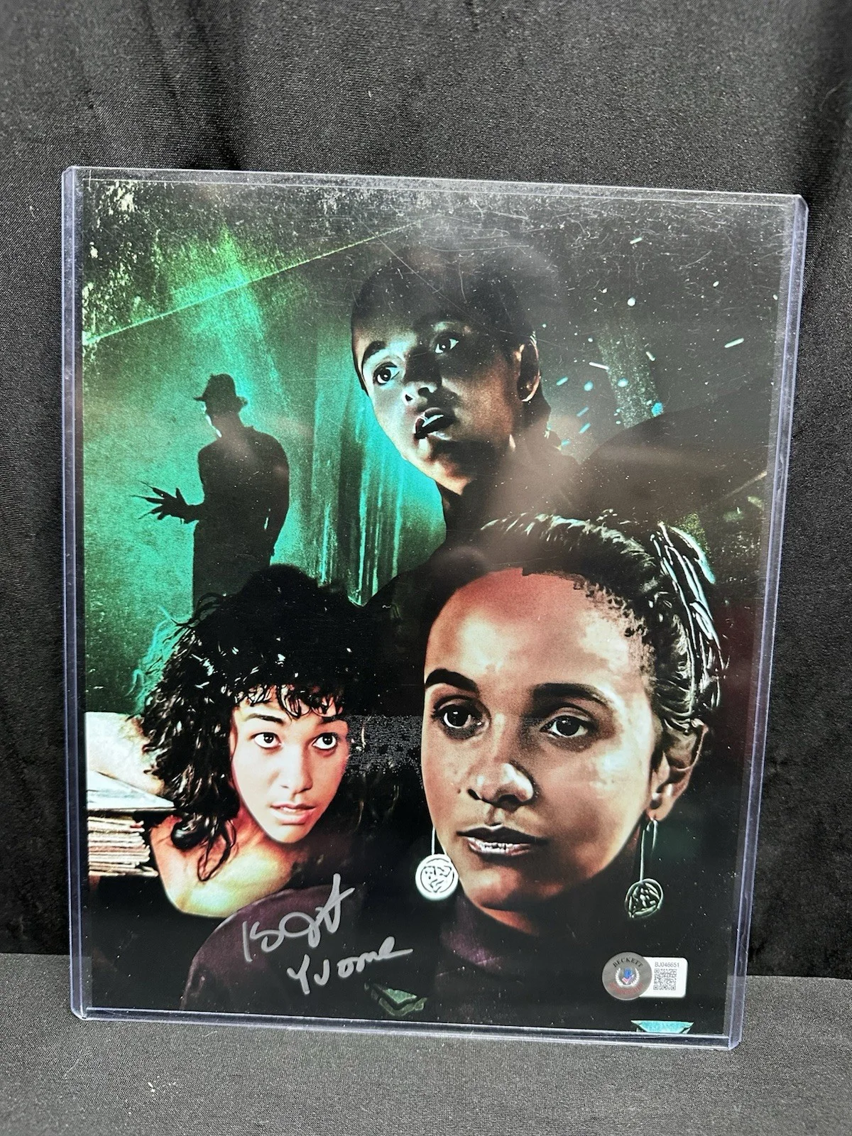 Kelly Jo Minter — Nightmare on Elm Street Kelly Jo Minter Signed Autographed 8x10 Beckett Cert
