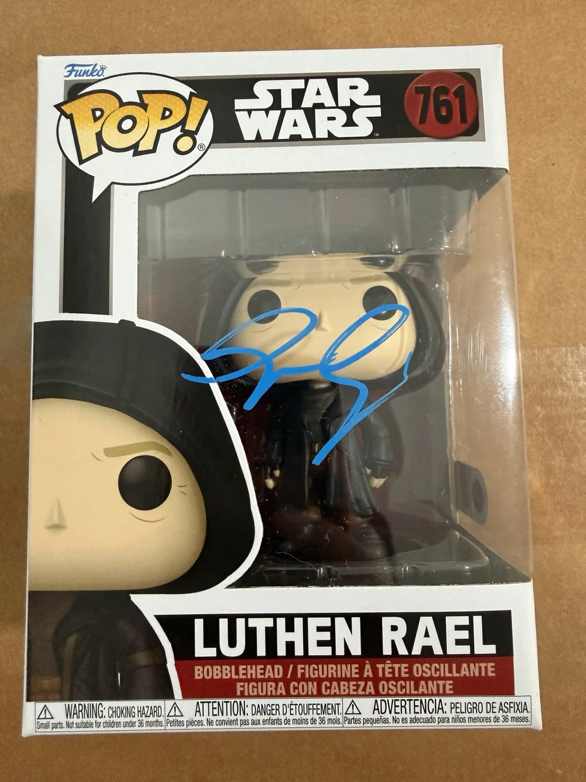 Stellan Skarsgard signed Luthen Rael Andor Star Wars Funko Autograph Proof SWAU, изображение 4