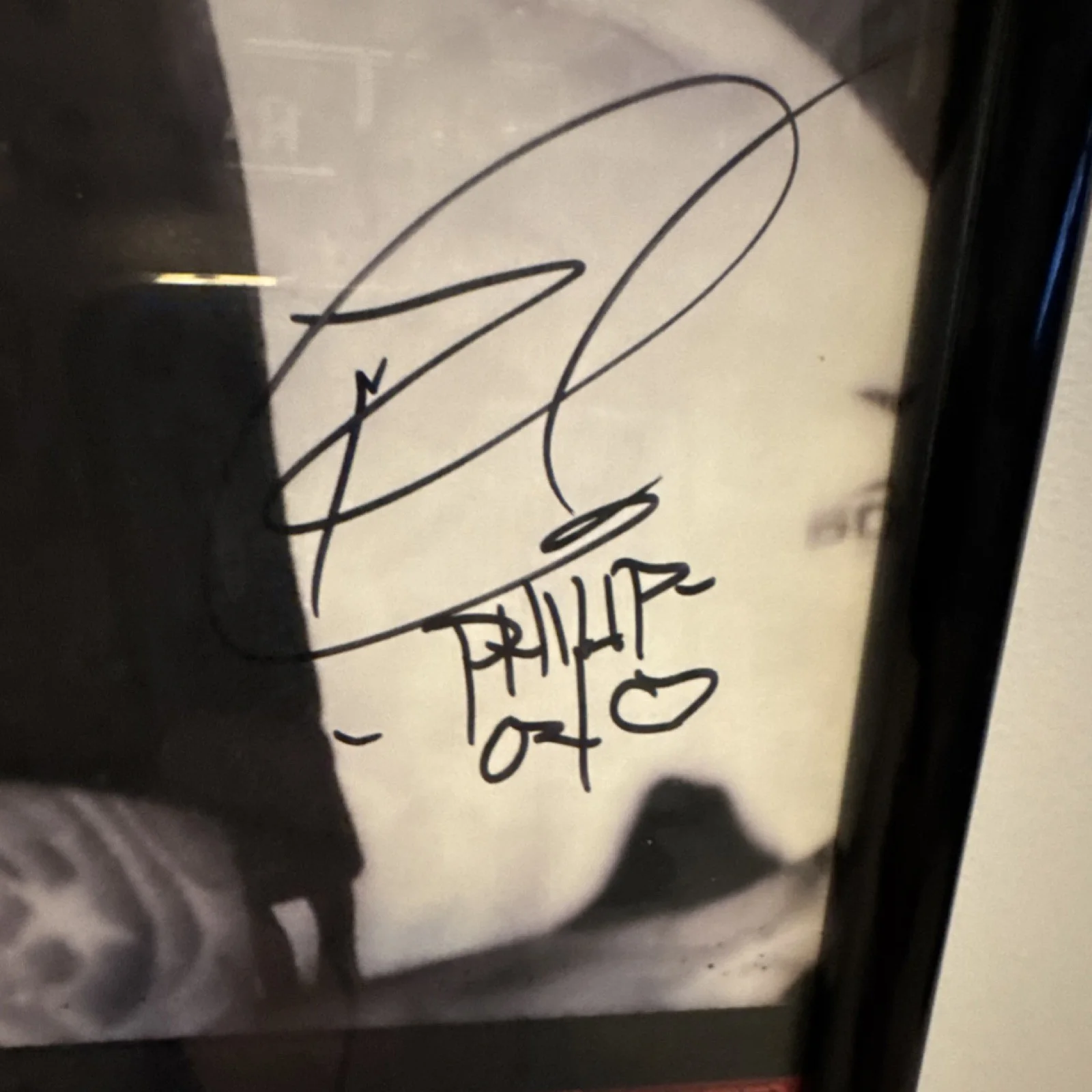 Story of the Year band Original Signed Band Poster with frame., image 4