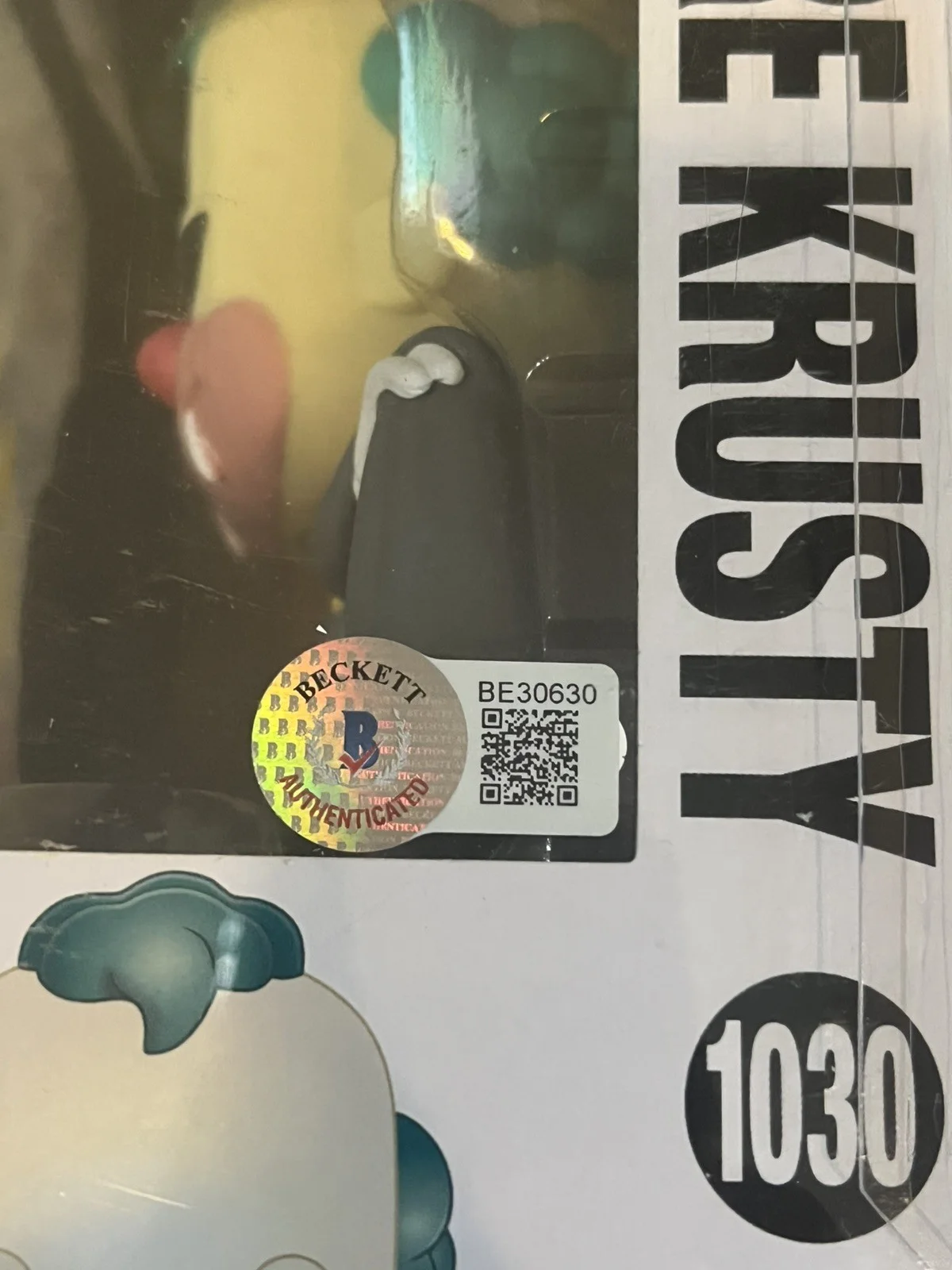 Dan Castellaneta — Dan Castellaneta Signed Vampire Krusty Simpsons Funko Pop Beckett COA, image 3