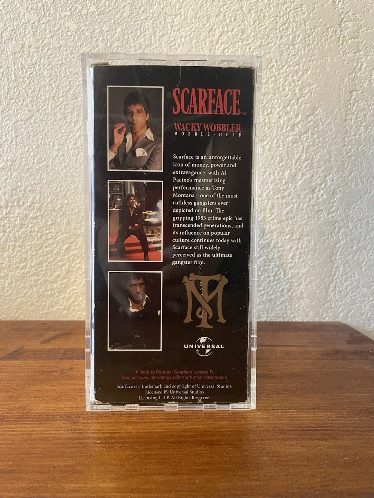 Al Pacino Signed Scarface Wacky Wobbler Bobblehead PSA DNA Auto, image 4
