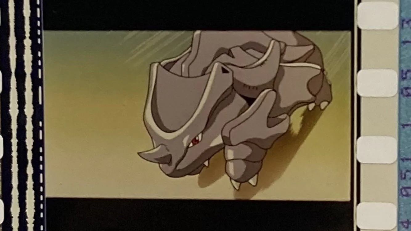 Pokémon 35mm Film cell Rhyhorn, image 2