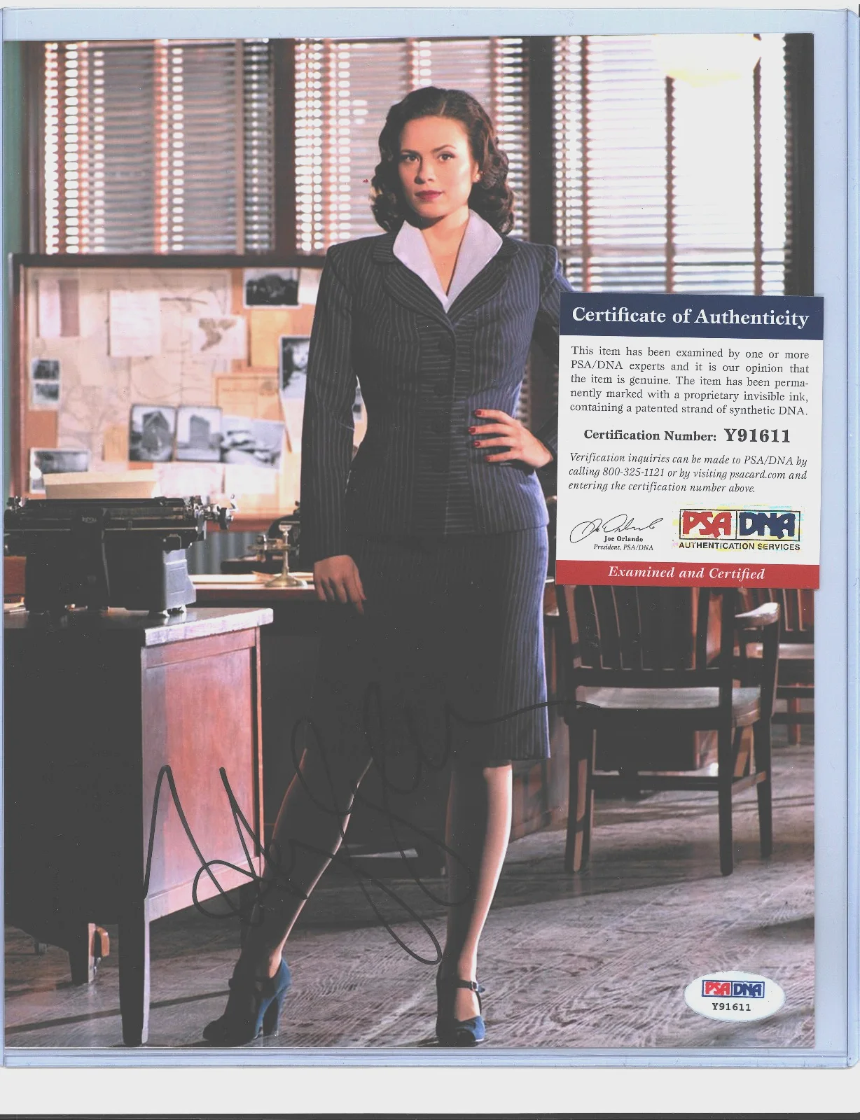 Hayley Atwell — Hayley Atwell Autograph PSA COA Signed 8x10 CAPTAIN AMERICA Auto DR STRANGE LEGO