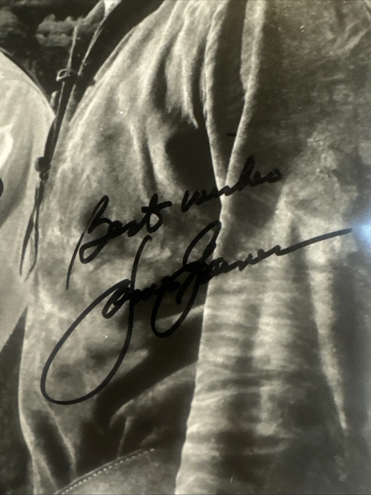 8 X 10 Autographed Photo Sidney Poitier & James Garner Duel At Diablo 1966 Movie, изображение 3