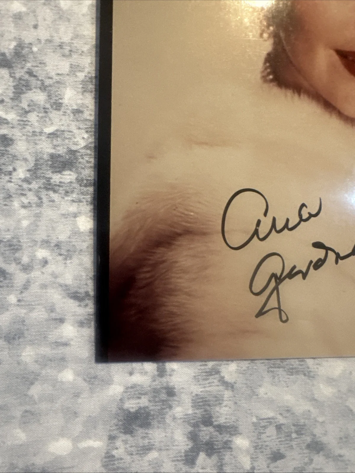 8 X 10 Autographed Photo Ava Gardner Vintage Movie Studio Still, image 4