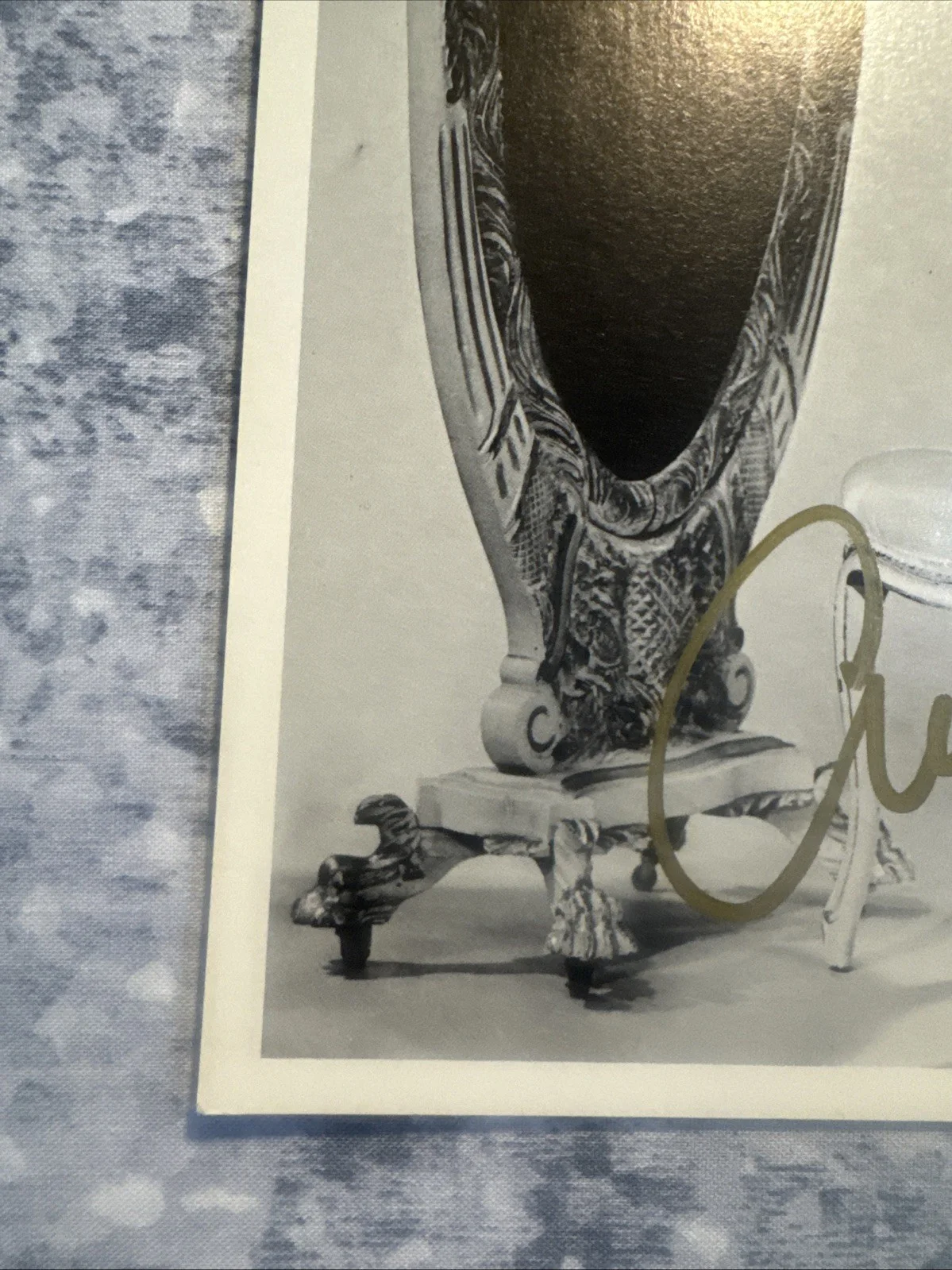 8 X 10 Autographed Photo Ava Gardner Vintage Movie Studio Still, image 3