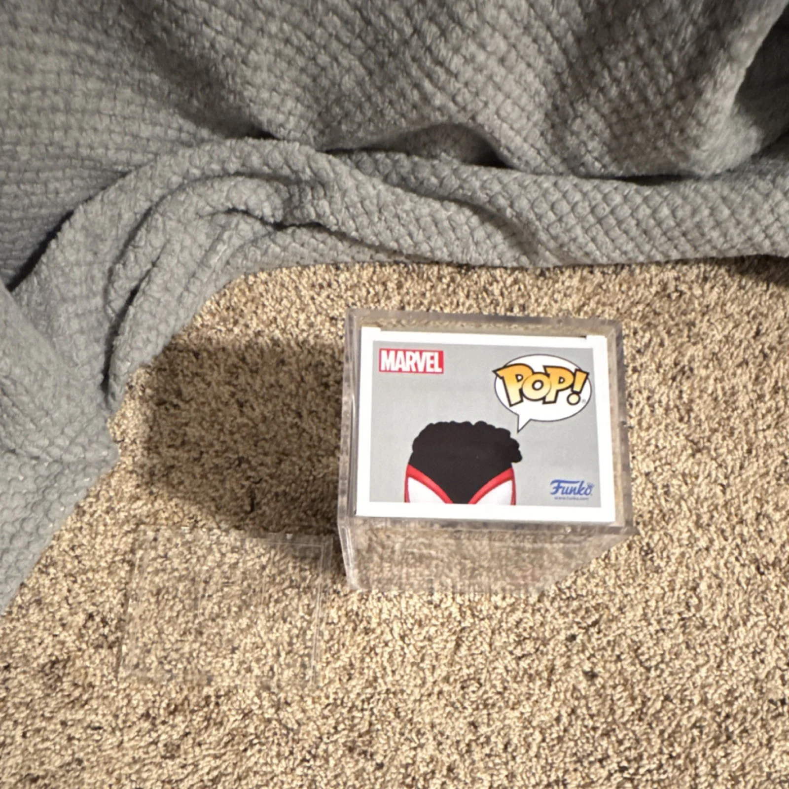 Miles Morales — Funko Pop Spider-Man 2 Miles Morales Signed Figure JSA Certified, image 3
