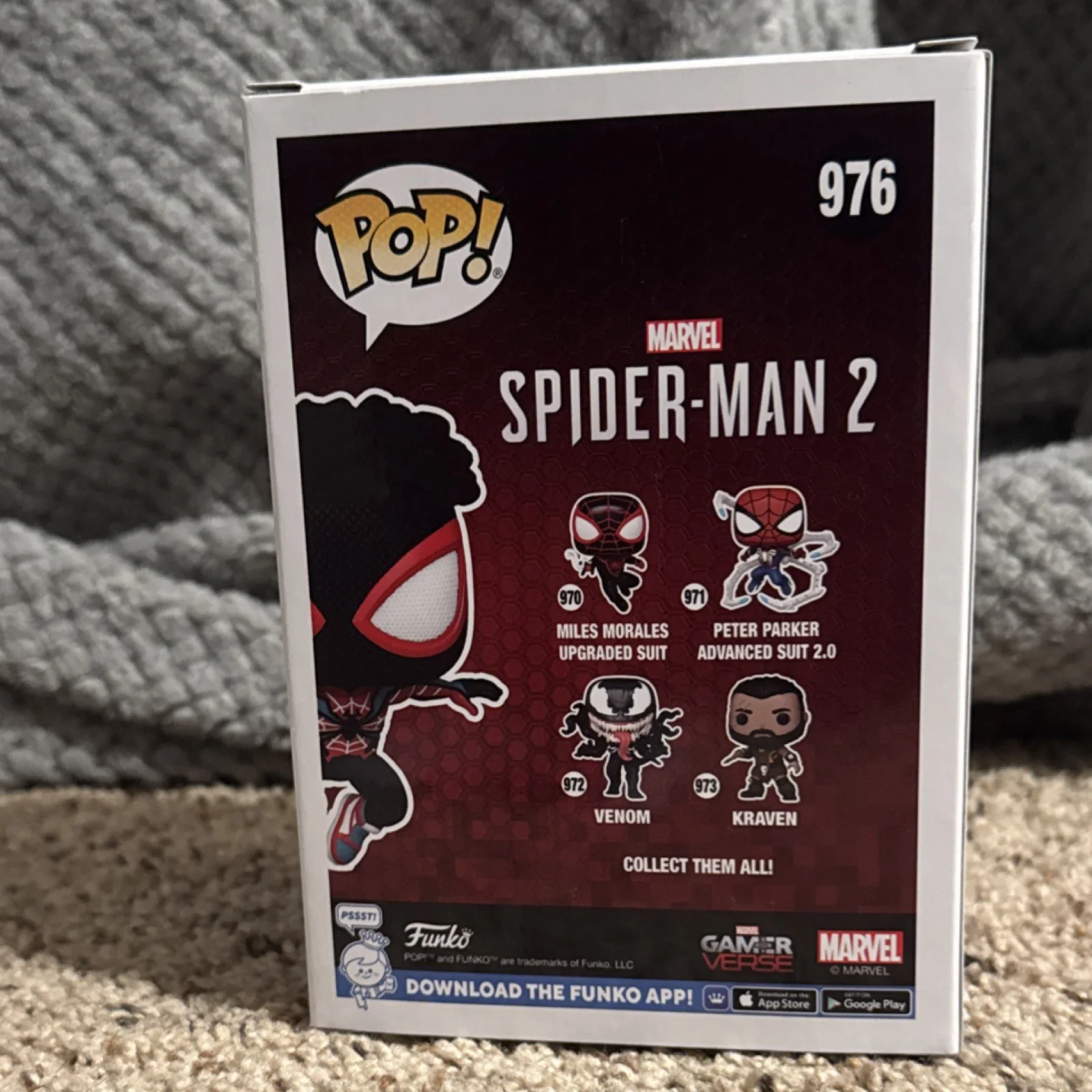 Miles Morales — Funko Pop Spider-Man 2 Miles Morales Signed Figure JSA Certified, image 4