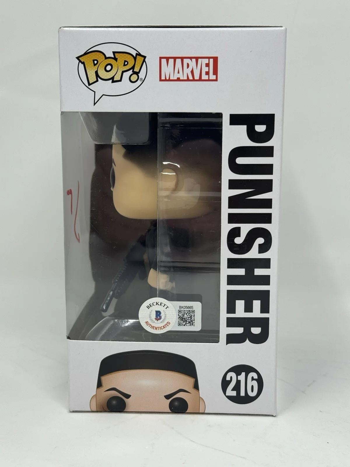 Jon Bernthal — Jon Bernthal Signed Punisher Funko Pop #216 Autograph Marvel Daredevil Beckett, image 4