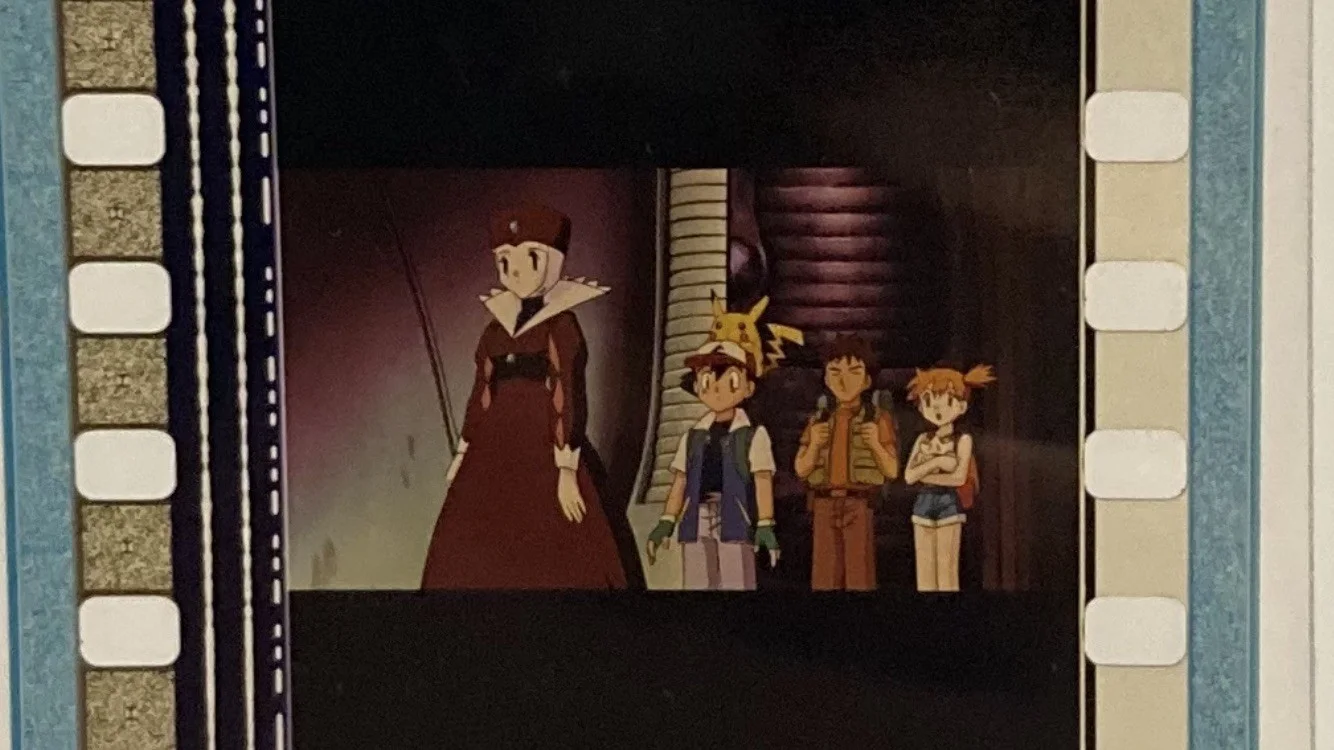 Pokémon 35mm Film cell Pikachu Ash, image 2