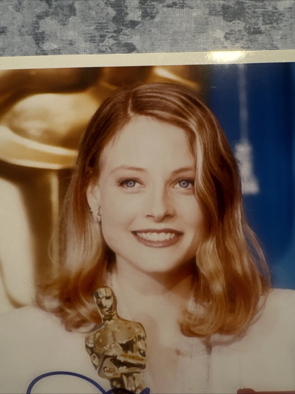 8 X 10 Autographed Photo Jodie Foster Oscars Movie Studio Still, изображение 3