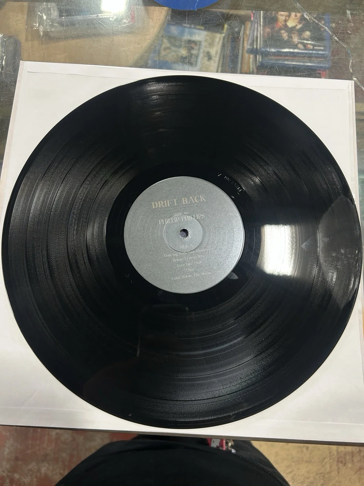 Autographed Drift Back LP signed by Phillip Phillips Vinyl JSA certified, image 5