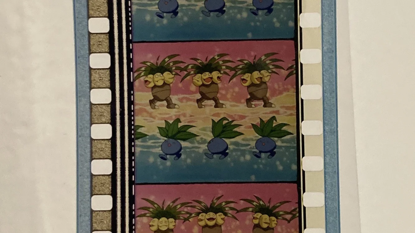 Pokémon: The Movie 2000, 35mm Film cell exeggutor oddish, image 2