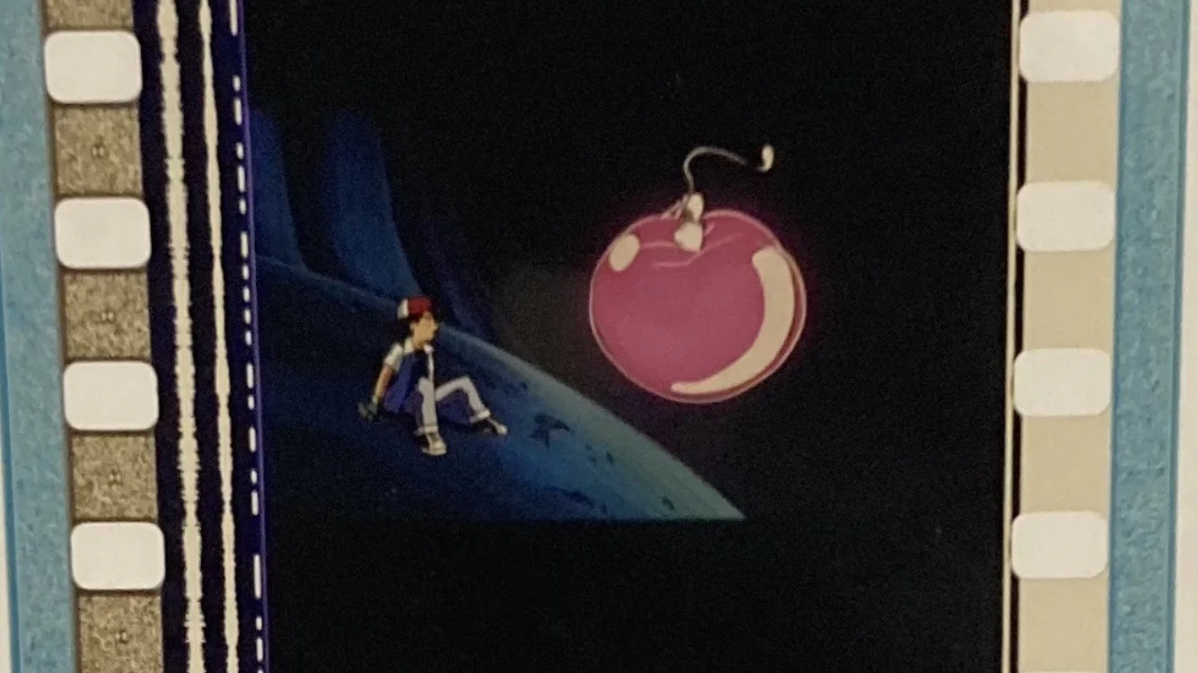 Pokémon: The Movie 2000, 35mm Film cell Mew bubble, image 2