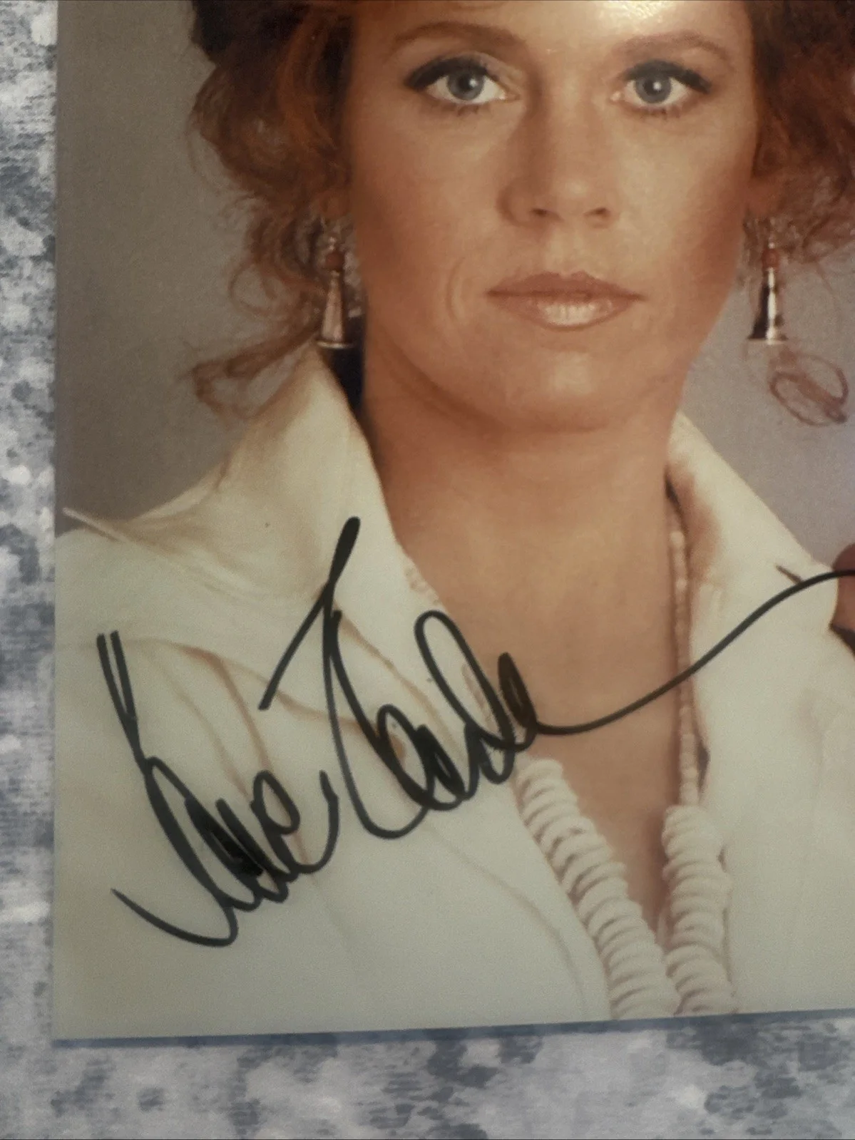 8 X 10 Autographed Photo Jane Fonda Hollywood Movie Studio Still, изображение 2