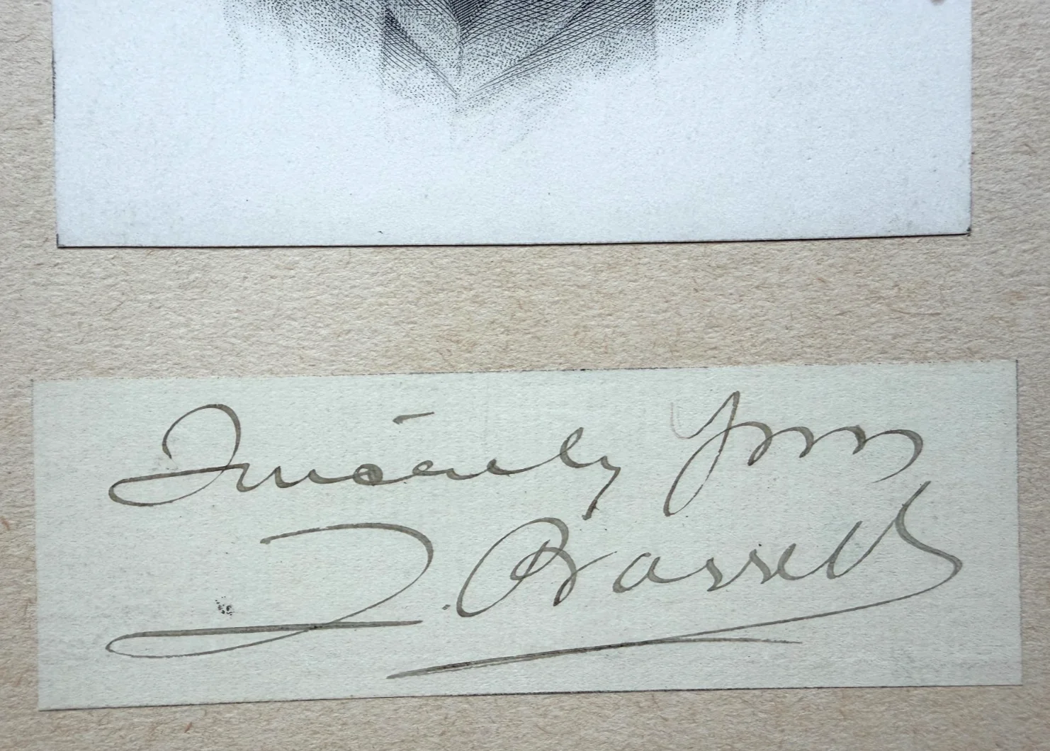 Lawrence Barrett — 2 Lawrence Barrett Signed Pages Victorian Shakespearean Actor Portrait Costume, изображение 4