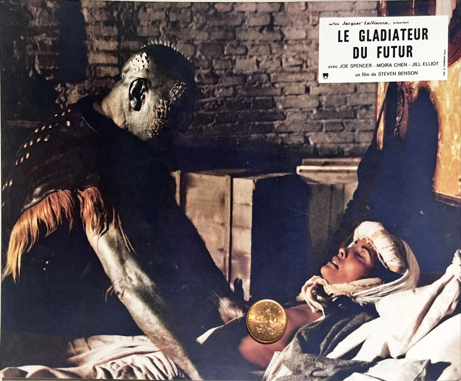 Lobby Card Set (8): “Endgame” Joe D’Amato Laura Gemser, image 2