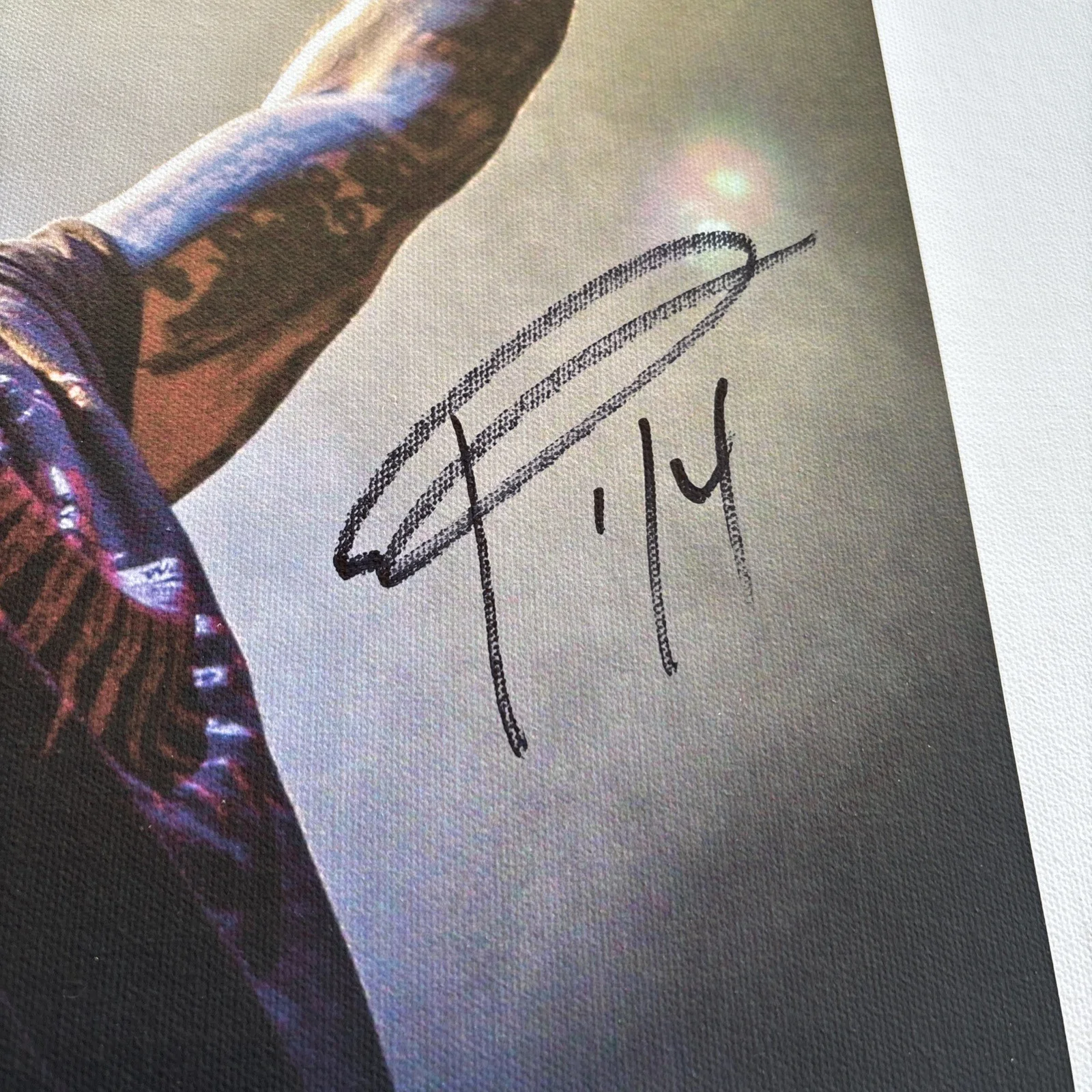 Phil Anselmo Signed Giclee Print 4/100 Rob Fenn Photo 24x18 Pantera Down Metal, изображение 4