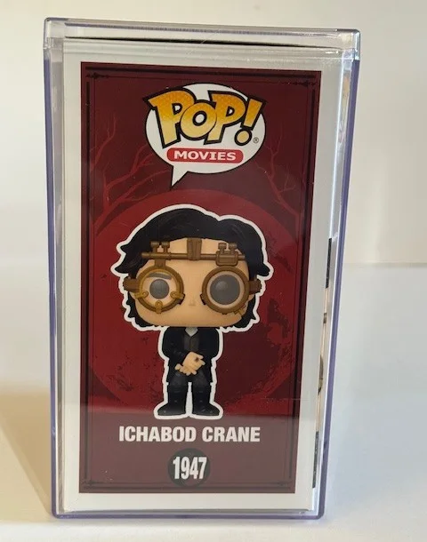 Johnny Depp — Johnny Depp Signed Ichabod Crane Sleepy Hollow Funko Pop BAS Beckett w/Hard Case, image 4