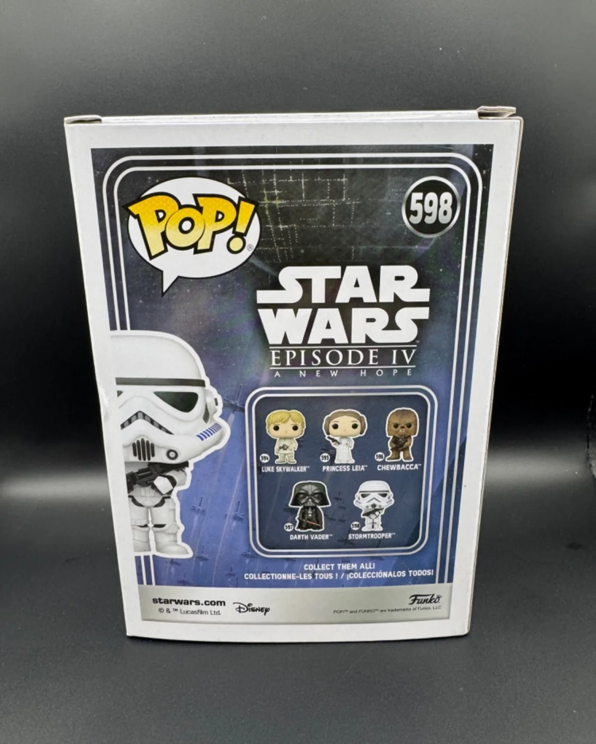 KEVIN SMITH — KEVIN SMITH signed auto STORMTROOPER FUNKO POP FIGURE #598 STAR WARS w/ COA JSA, изображение 4