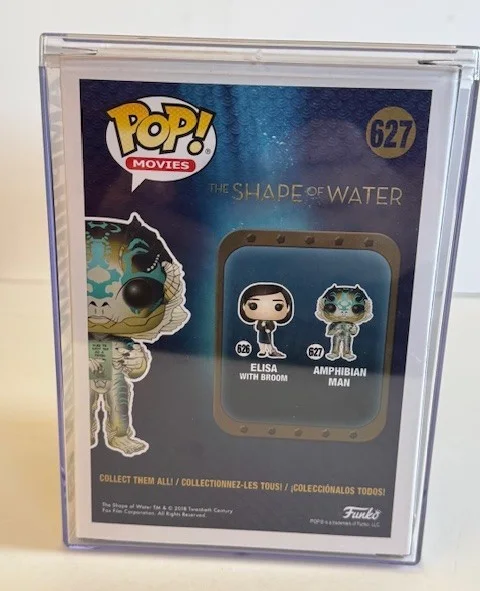 Guillermo del Toro — Guillermo del Toro Signed Amphibian Man Funko Shape of Water Beckett w/Hard Case, изображение 3