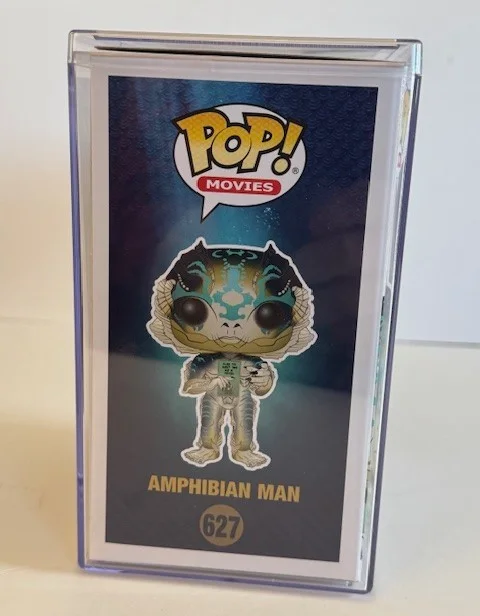 Guillermo del Toro — Guillermo del Toro Signed Amphibian Man Funko Shape of Water Beckett w/Hard Case, изображение 4