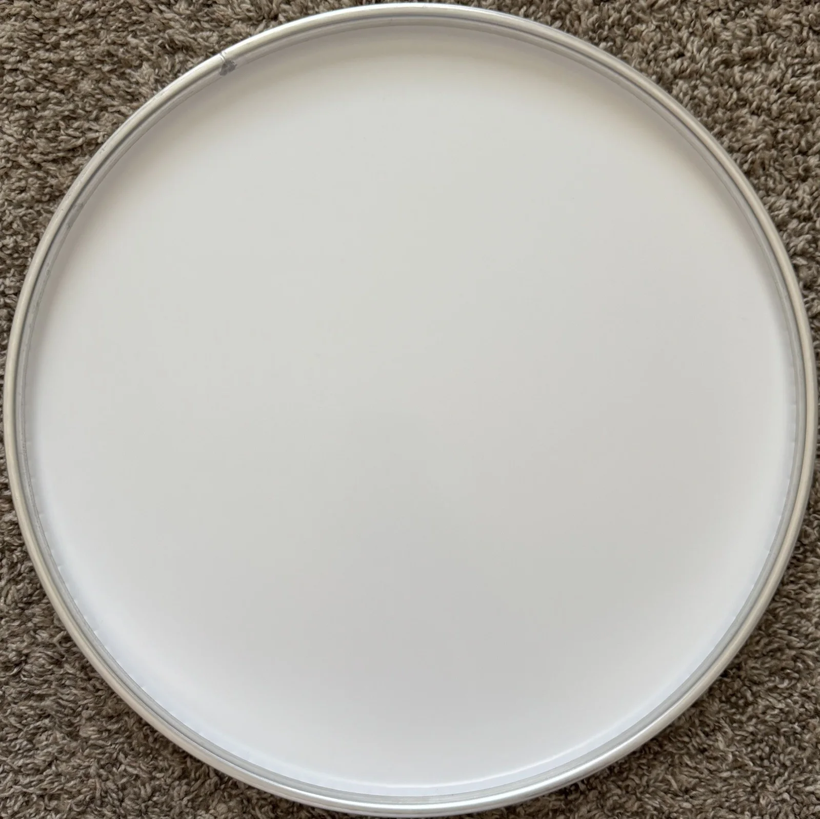Danny Carey Signed Drumhead Orange Limited EditionAutographed 14” Tool Drummer, image 3