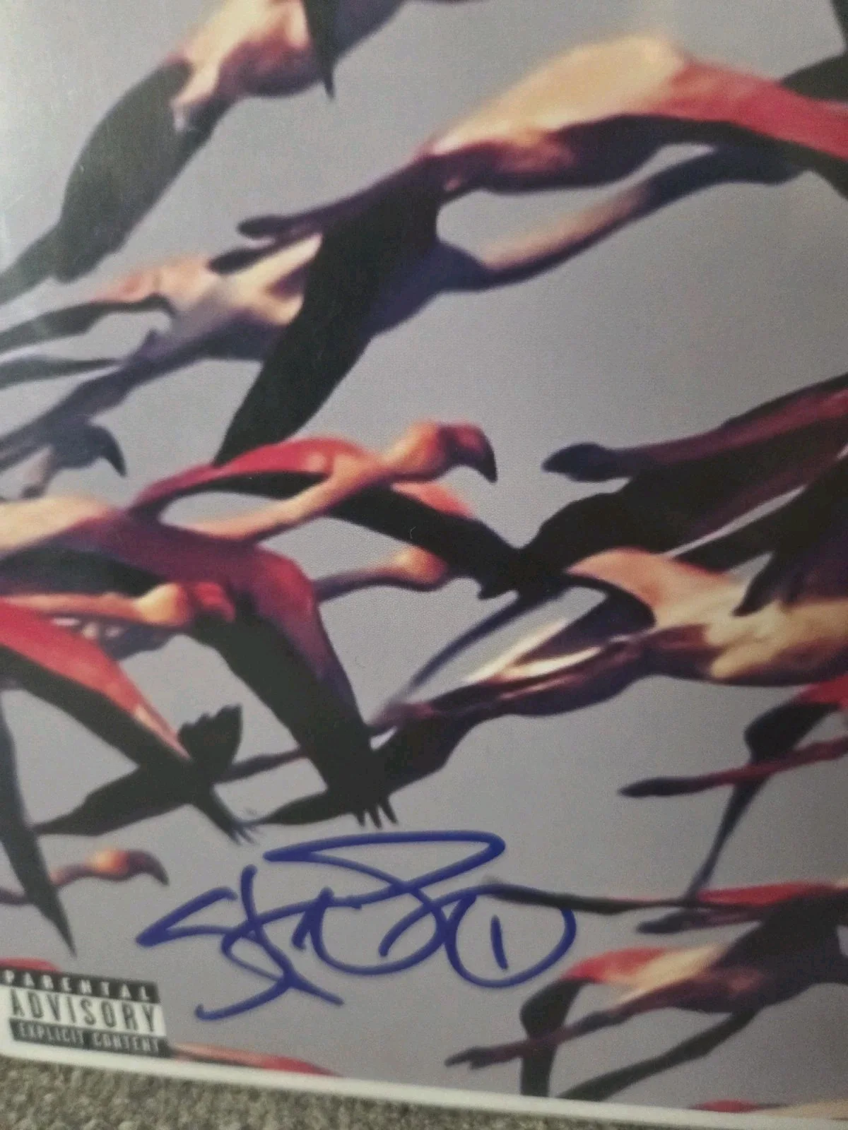 Deftones Chino Moreno And Stef Signed Gore Vinyl Beckett Cert, image 4