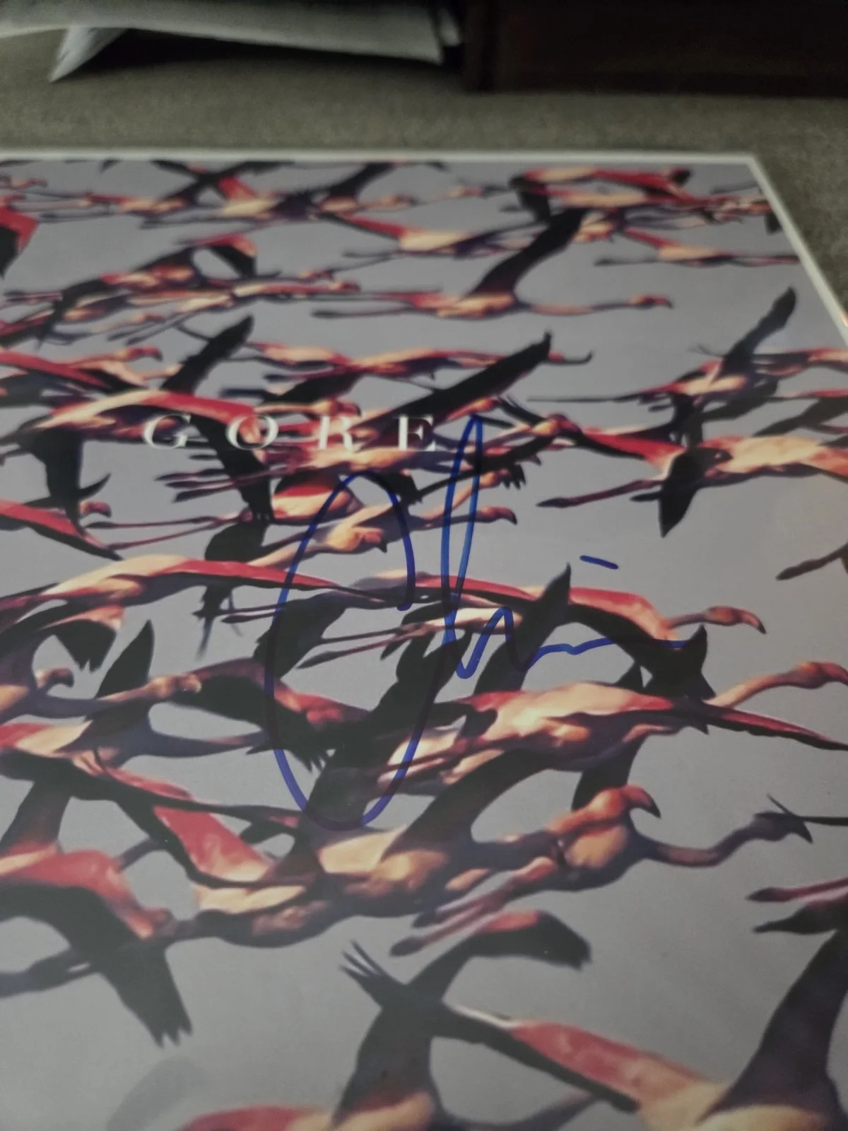 Deftones Chino Moreno And Stef Signed Gore Vinyl Beckett Cert, image 5