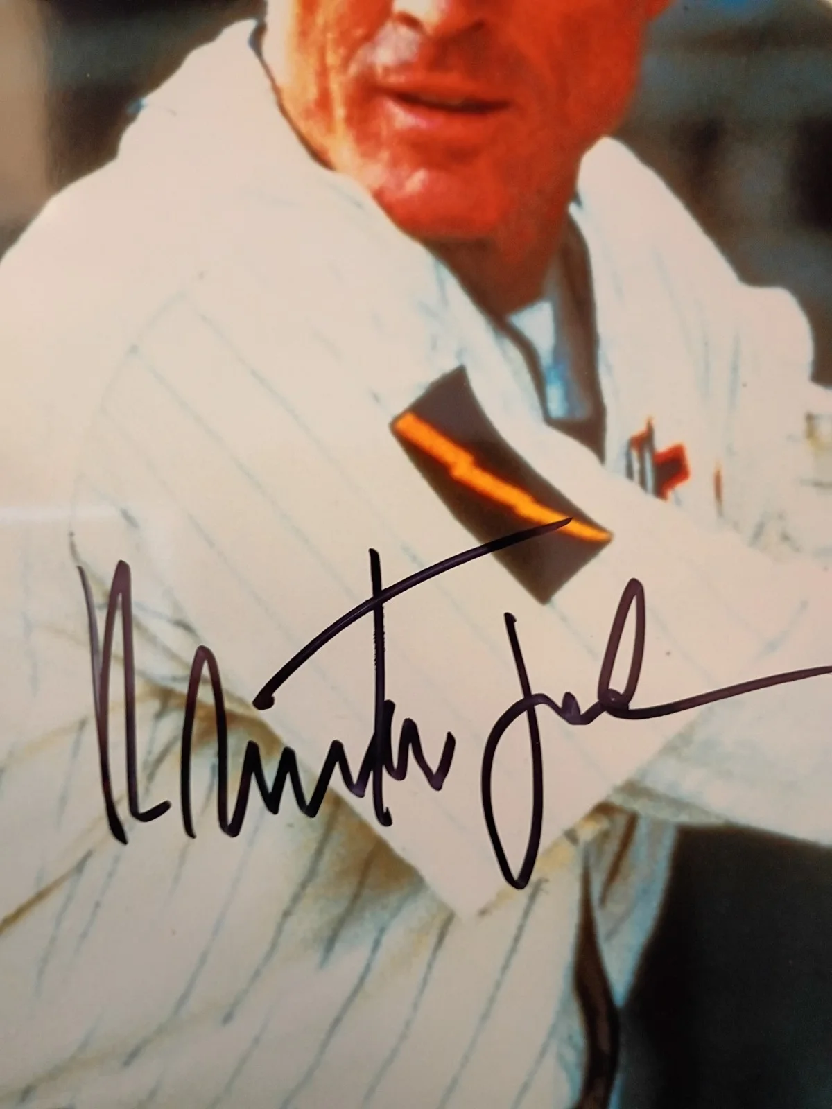 Robert Redford — Robert Redford The Natural Signed 8x10 COA W/ Matching Numbered Sticker, изображение 3