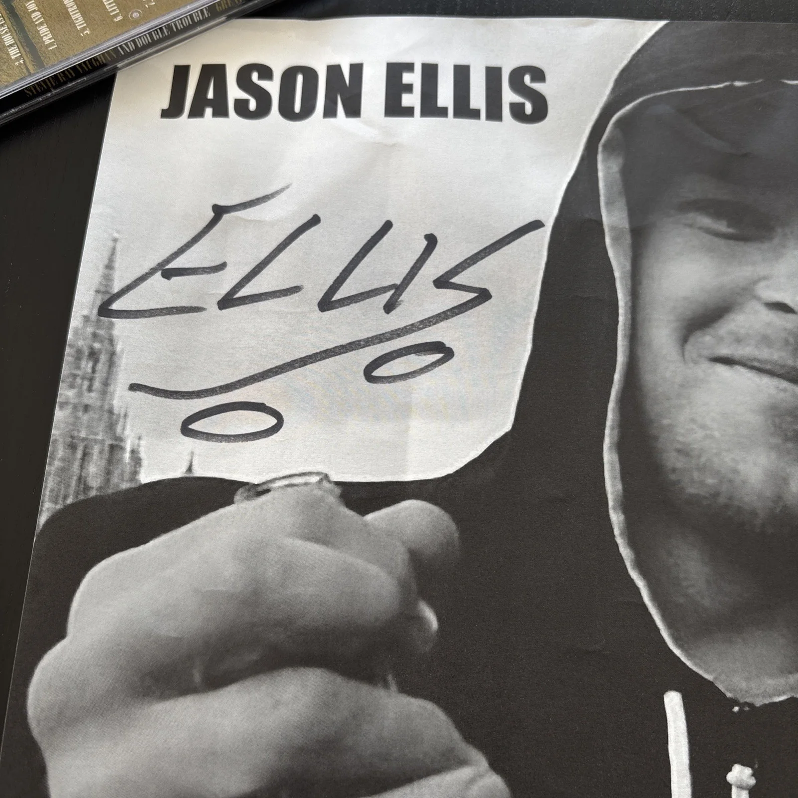 Bam Margera Jason Ellis Signed Jones Soda Poster Happy Magazine Skateboarding, изображение 2