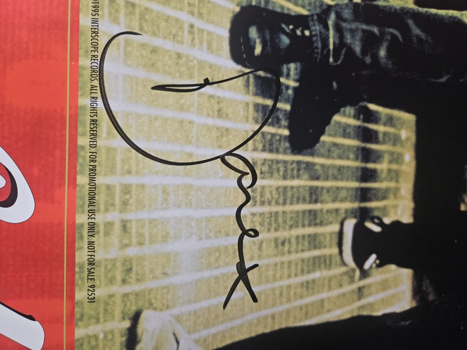 BUSH 20x33" Sixteen Stone Vintage Poster signed by all 4 original members!!, изображение 4